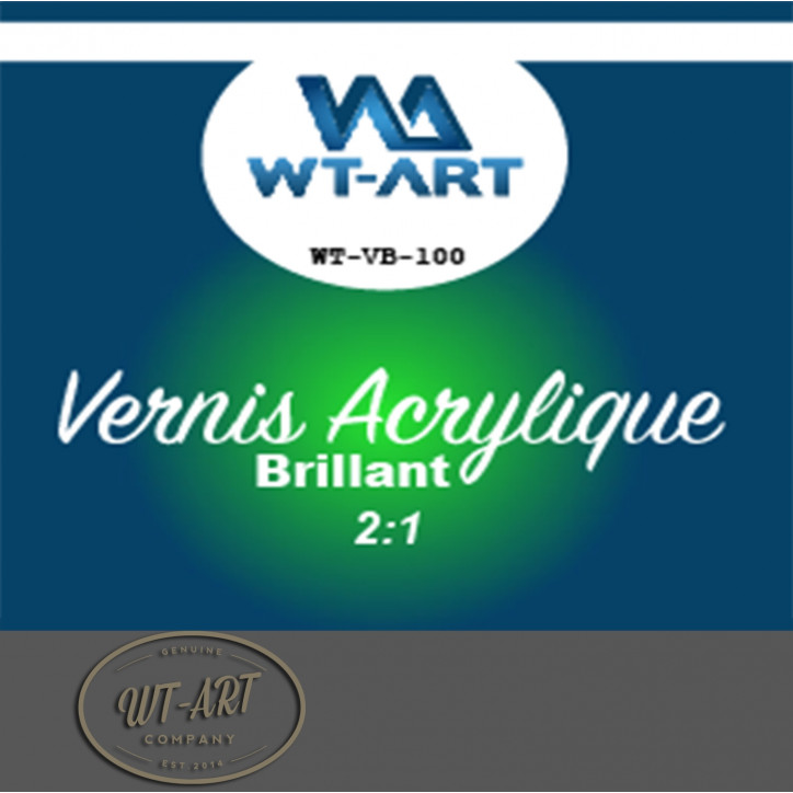 VERNIS ACRYLIQUE   BRILLANT WT-VB-100